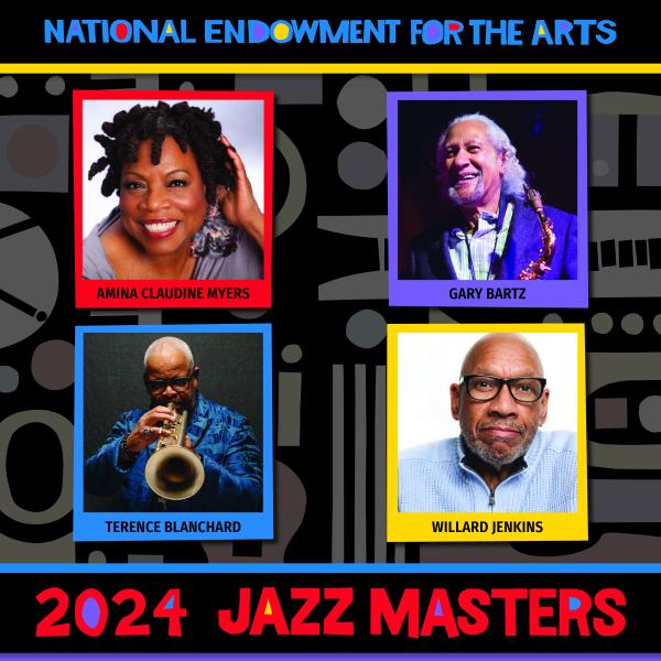 Collage of the 2024 NEA Jazz Masters